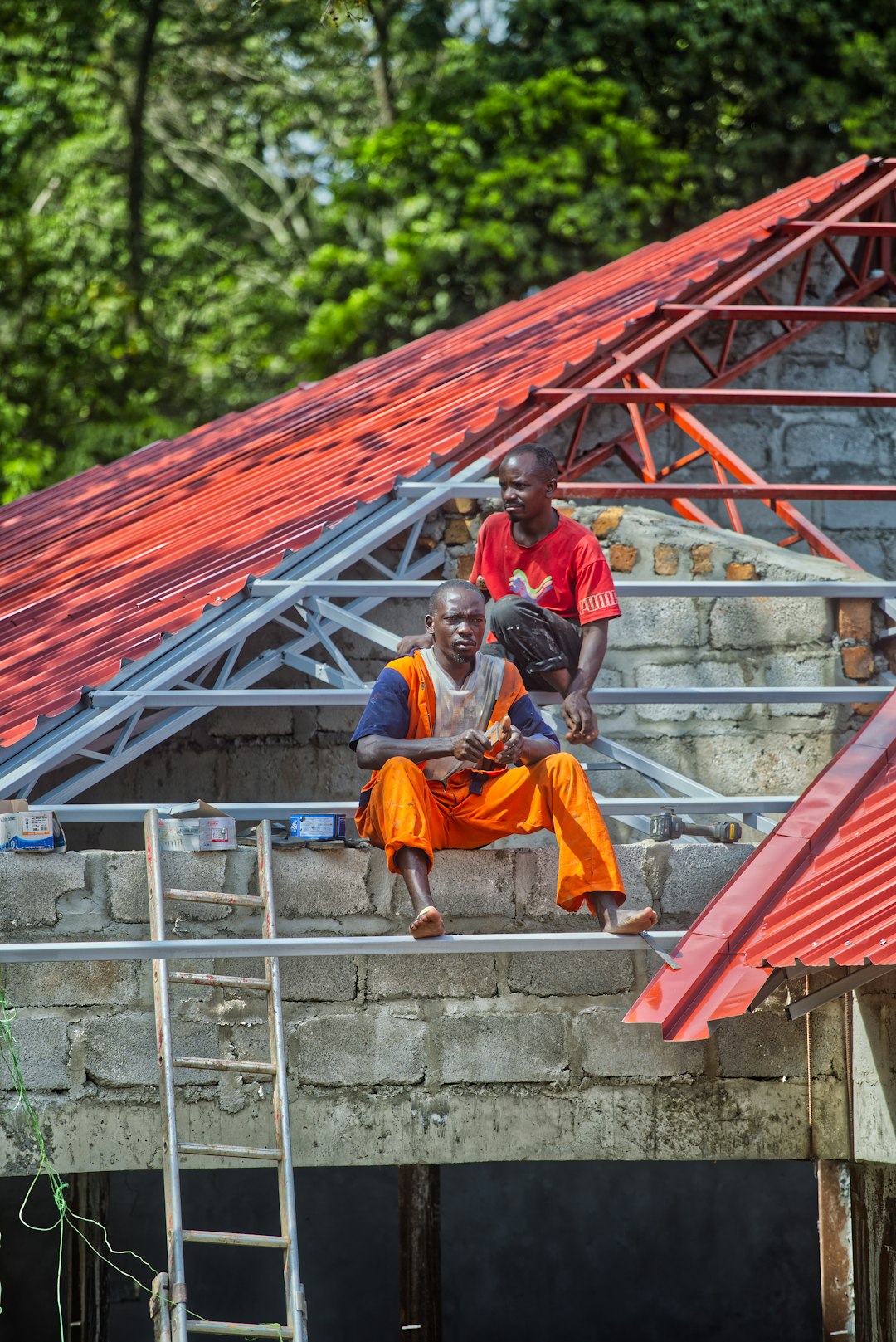 Замена металлочерепицы
